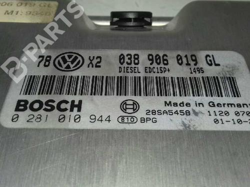 Engine control unit (ECU) VW PASSAT B5.5 (3B3) 1.9 TDI | BP4937100M57 