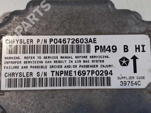 Kollisonspute sett DODGE CALIBER 2.0 CRD | BP5253269C86 