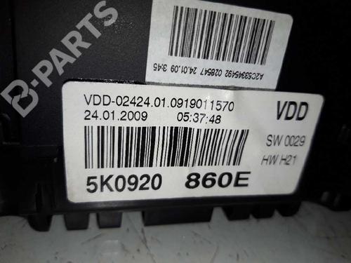 Instrument cluster VW GOLF VI (5K1) 2.0 TDI | BP5582900C47 
