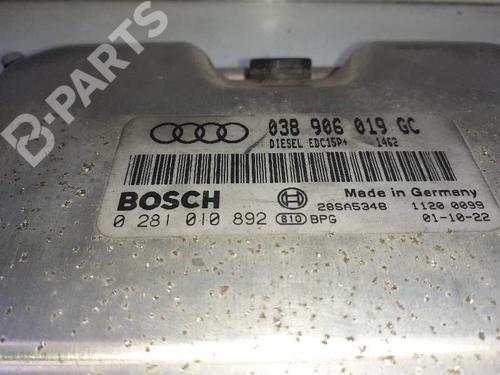 Engine control unit (ECU) AUDI A3 (8L1) 1.9 TDI | BP5766122M57 