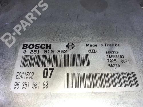 Engine control unit (ECU) PEUGEOT 406 (8B) 2.0 HDI 90 | BP5770605M57 