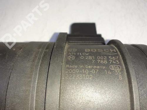 Mass air flow sensor BMW 1 (E87)  | BP5839317M95 