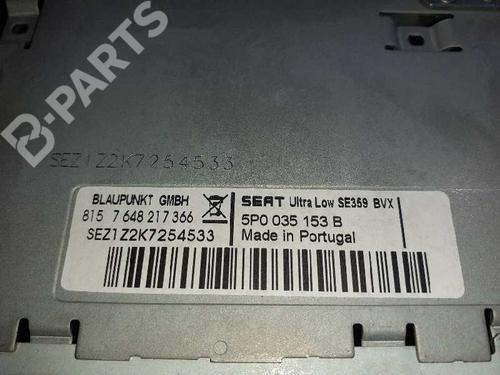 Radio SEAT ALTEA XL (5P5, 5P8) 1.6 TDI | BP5872311E6 