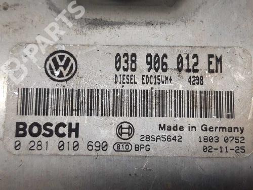 Engine control unit (ECU) VW GOLF IV (1J1)  | BP5875911M57 