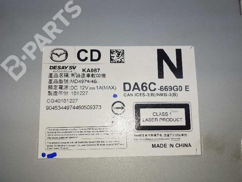 Radio MAZDA CX-3 (DK)  | BP5984842E6 