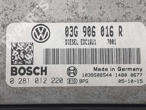 Engine control unit (ECU) VW GOLF PLUS V (5M1, 521) 1.9 TDI | BP6025053M57 