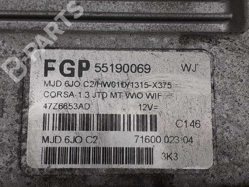 Engine control unit (ECU) OPEL CORSA C (X01) 1.3 CDTI (F08, F68) | BP6041197M57 