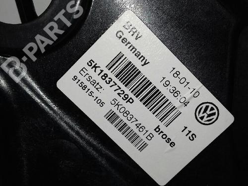 Front right window mechanism VW GOLF VI (5K1) 2.0 TDI | BP6057633C23 