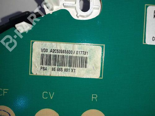 Instrument cluster CITROËN C3 II (SC_)  | BP6135618C47 