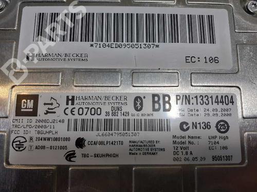 Electronic module OPEL INSIGNIA A (G09)  | BP6424295M83 