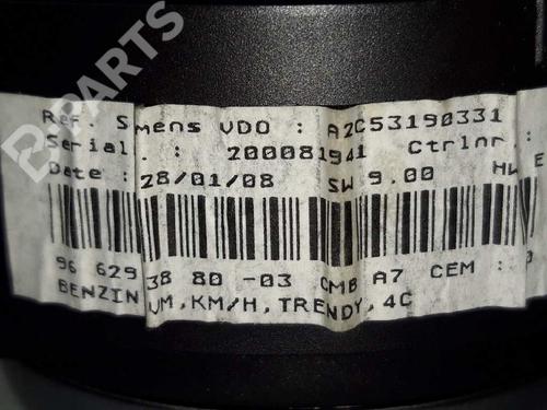 Instrument cluster PEUGEOT 207 (WA_, WC_) 1.4 | BP6442777C47 