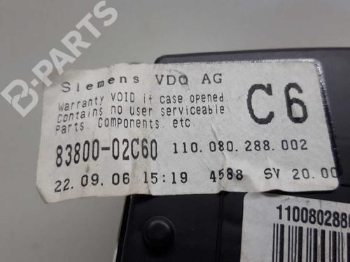Instrument cluster TOYOTA COROLLA (_E12_) 1.4 D (NDE120_, NDE120R) | BP6558881C47 