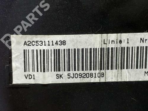 Kombiinstrument SKODA FABIA II (542) 1.2 (60 hp) 6567010
