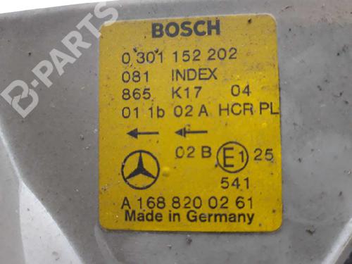 Højre forlygte MERCEDES-BENZ A-CLASS (W168) A 160 (168.033, 168.133) (102 hp) 6787887