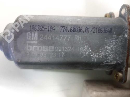 Rear right window mechanism OPEL VECTRA C (Z02) 2.2 DTI 16V (F69) | BP6935752C25 