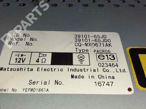 Radio SUZUKI GRAND VITARA II (JT, TE, TD)  | BP7010008E6 