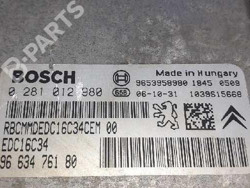 Engine control unit (ECU) CITROËN C4 Grand Picasso I (UA_)  | BP7018744M57 