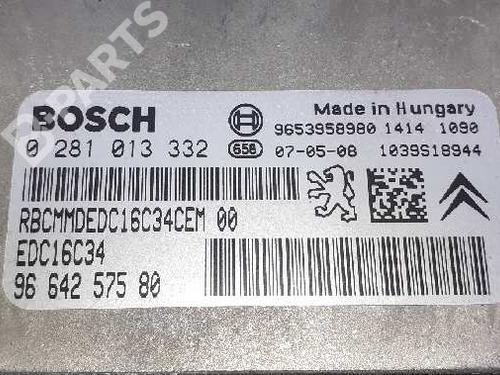 Engine control unit (ECU) CITROËN C5 II (RC_)  | BP7084369M57 