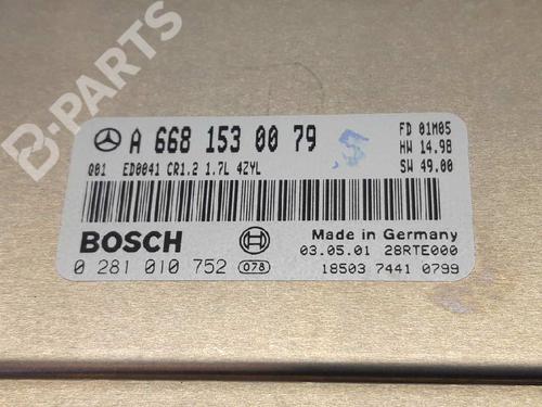 Engine control unit (ECU) MERCEDES-BENZ A-CLASS (W168)  | BP7099394M57 