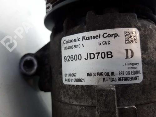 Used AC compressor NISSAN QASHQAI / QASHQAI +2 I (J10, NJ10, JJ10E) 2.0 dCi (150 hp) 7192777