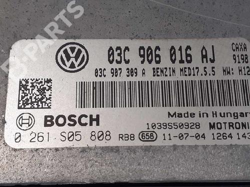 Used Engine control unit (ECU) VW GOLF VI (5K1) 1.4 TSI (122 hp) 7207876