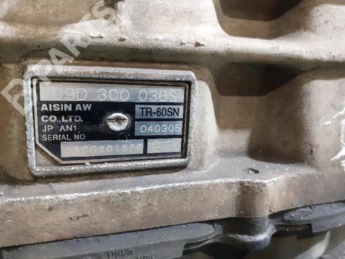 Gearbox VW TOUAREG (7LA, 7L6, 7L7) 5.0 V10 TDI | BP7229613M3 