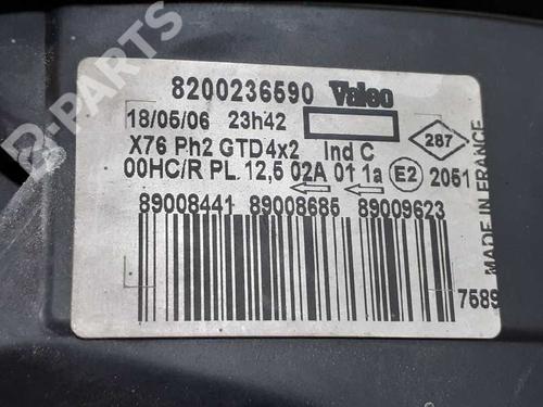 Left headlight RENAULT KANGOO (KC0/1_) 1.5 dCi (KC07) | BP7283920C28 