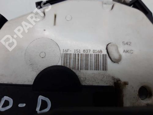 Used Front right lock SKODA FABIA II (542) 1.2 (70 hp) 7438394