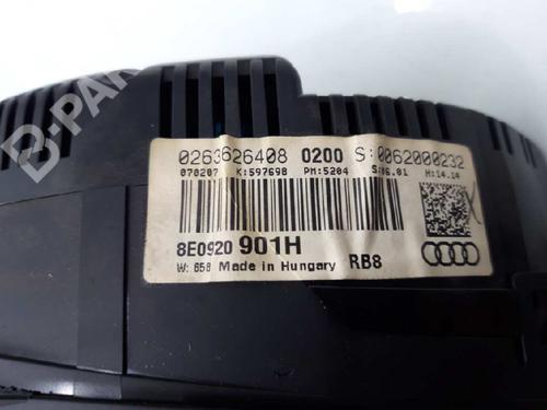 Used Instrument cluster AUDI A4 B7 (8EC) 2.0 TDI 16V (140 hp) 7523649