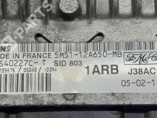 Engine control unit (ECU) FORD FOCUS II (DA_, HCP, DP)  | BP7637227M57 