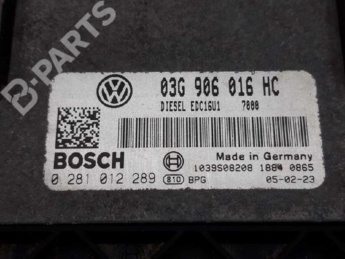 Engine control unit (ECU) SEAT TOLEDO III (5P2)  | BP7637229M57 