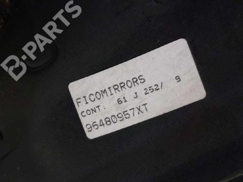 Right mirror PEUGEOT 206+ (2L_, 2M_) 1.4 i | BP7671345C27 