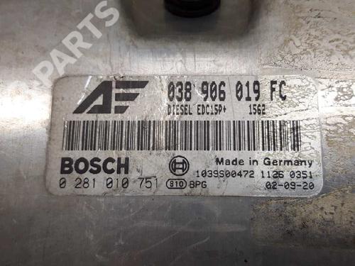 Engine control unit (ECU) VW SHARAN (7M8, 7M9, 7M6) 1.9 TDI | BP7761516M57 