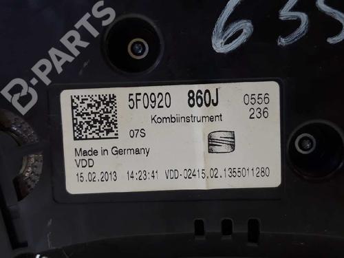 Instrument cluster SEAT LEON (5F1)  | BP7818404C47 