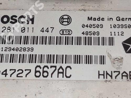 Engine control unit (ECU) CHRYSLER VOYAGER IV (RG, RS) 2.5 CRD | BP7834341M57 