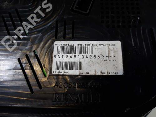 Instrument cluster RENAULT MEGANE III Hatchback (BZ0/1_, B3_) 1.5 dCi | BP7905010C47 