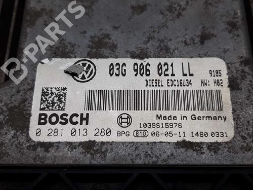 Used Engine control unit (ECU) SEAT LEON (1P1) [2005-2013]  7969260