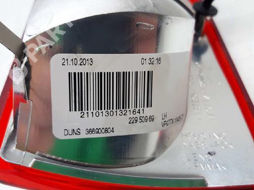 Used Left taillight OPEL INSIGNIA A Sports Tourer (G09) [2008-2017]  8168380