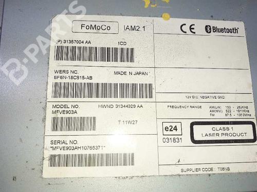 Radio VOLVO XC70 II (136) D3 | BP8234592E6 