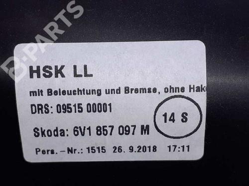 Glove box SKODA FABIA III (NJ3) 1.0 TSI | BP8234682C95 