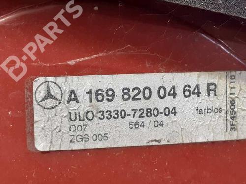 Used Right taillight MERCEDES-BENZ A-CLASS (W169) A 180 (169.032, 169.332) (116 hp) 8396485