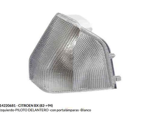 Clignotant avant gauche CITROËN BX (XB-_) 19 D (69 hp) 8413331