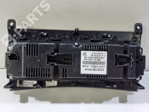Climate control MERCEDES-BENZ E-CLASS (W212) E 350 CDI 4-matic (212.089) | BP8504838I5 