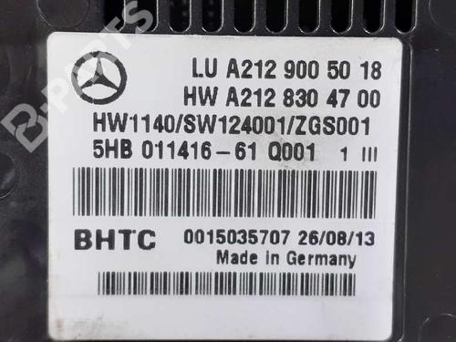 Climate control MERCEDES-BENZ E-CLASS (W212) E 350 CDI 4-matic (212.089) | BP8504838I5 