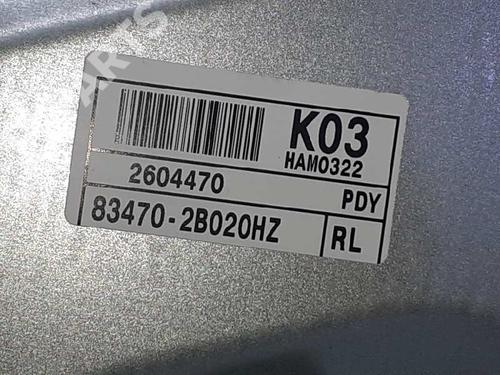 Rear left window mechanism HYUNDAI SANTA FÉ II (CM) 2.2 CRDi | BP8504576C24 