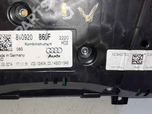 Instrument cluster AUDI A3 Sportback (8VA, 8VF) 1.6 TDI | BP8504673C47 