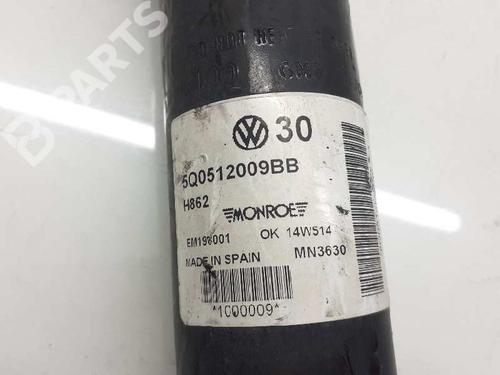 Left rear shock absorber VW GOLF ALLTRACK VII Variant (BA5, BV5)  | BP8504739M18 