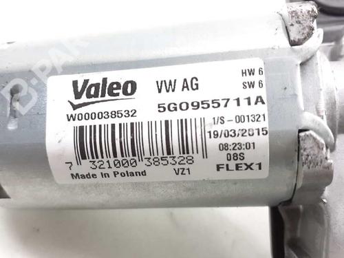 Rear wiper motor VW GOLF ALLTRACK VII Variant (BA5, BV5)  | BP8504867M102 