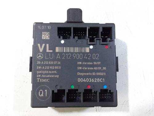 Comfort control module MERCEDES-BENZ E-CLASS (W212) E 350 CDI 4-matic (212.089) | BP8517450M56 