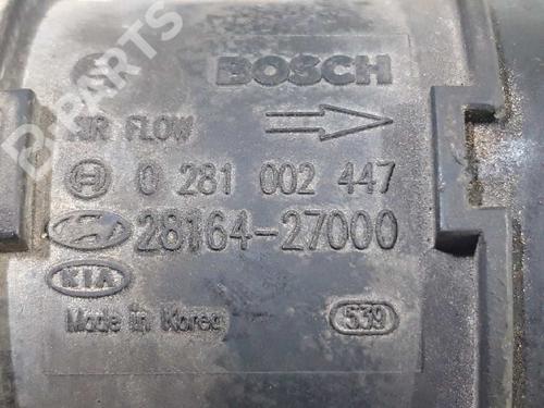 Used Mass air flow sensor HYUNDAI SANTA FÉ I (SM) 2.0 CRDi (113 hp) 8533171